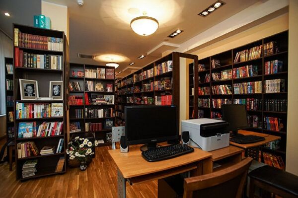 Bibliothèque de Zadornov à Riga Bibliothèque de Zadornov à Riga - Sputnik Afrique