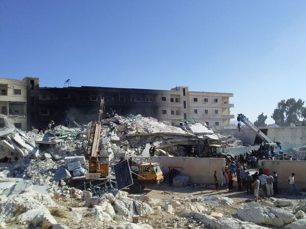 Une explosion à Idlib, en Syrie: des dizaines de victimes  - Sputnik Afrique