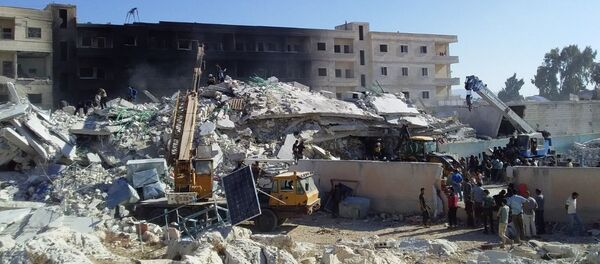 Une explosion à Idlib, en Syrie: des dizaines de victimes - Sputnik Afrique