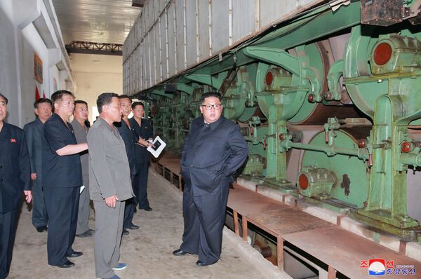 Les visites d’inspection du dirigeant nord-coréen Kim Jong-un - Sputnik Afrique