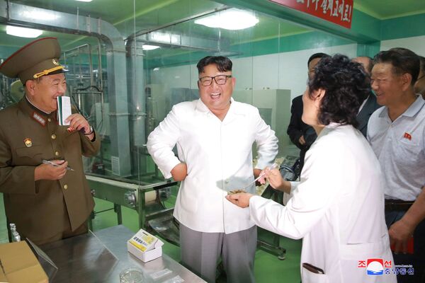 Les visites d’inspection du dirigeant nord-coréen Kim Jong-un - Sputnik Afrique