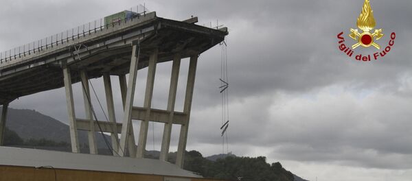 L'effondrement meurtrier de Gênes - Sputnik Afrique