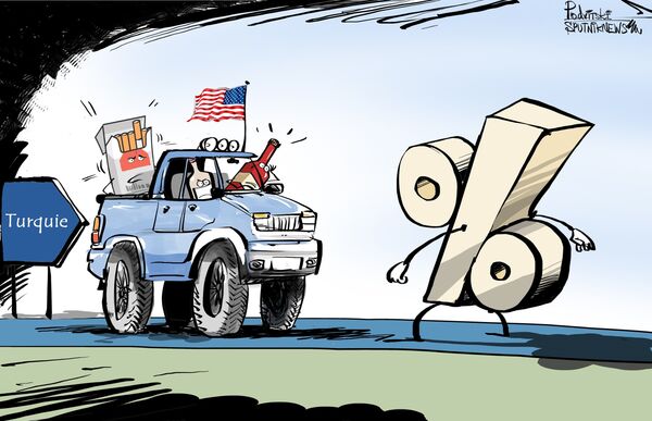 Sanctions US contre la Turquie: Erdogan contre-attaque - Sputnik Afrique