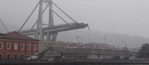 Le viaduc Morandi de Gênes - Sputnik Afrique