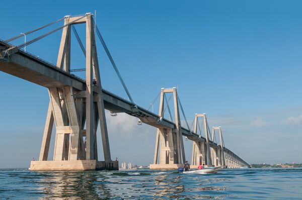 Pont du Général-Rafael-Urdaneta au Venezuela Pont du Général-Rafael-Urdaneta au Venezuela - Sputnik Afrique