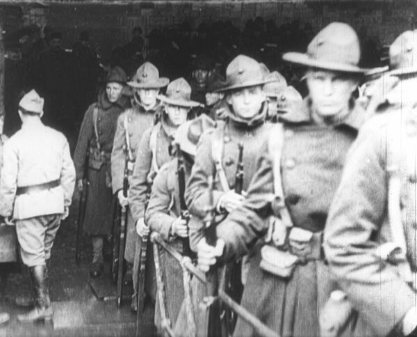 Des troupes américaines dans l’Extrême-Orient russe, 1919 Des troupes américaines dans l’Extrême-Orient russe, 1919 - Sputnik Afrique