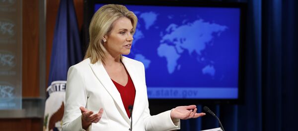 La porte-parole de la diplomatie américaine Heather Nauert - Sputnik Afrique