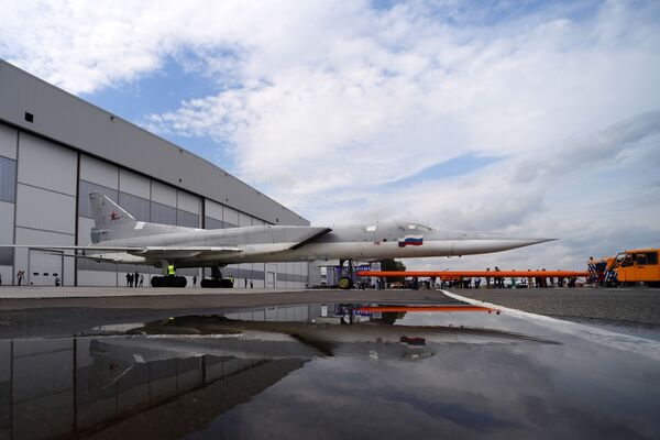 Le bombardier russe Tu-22M3M dévoilé au public - Sputnik Afrique