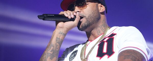 Booba lors d'un concert à la Rockhal au Luxembourg en 2014. - Sputnik Afrique