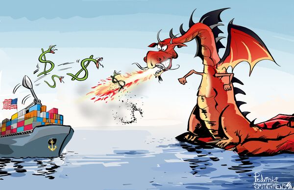 La Chine impose des taxes douanières pour 16 milliards de dollars de biens US - Sputnik Afrique