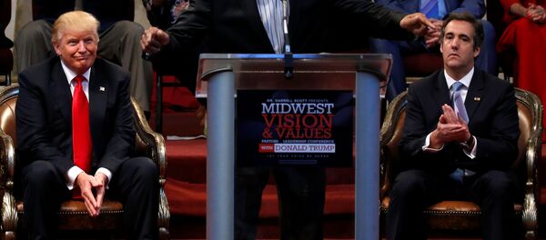 Donald Trump et Michael Cohen Donald Trump et Michael Cohen - Sputnik Afrique