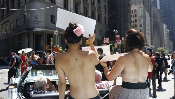 Go Topless Day, New York - Sputnik Afrique