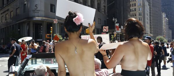 Go Topless Day, New York - Sputnik Afrique