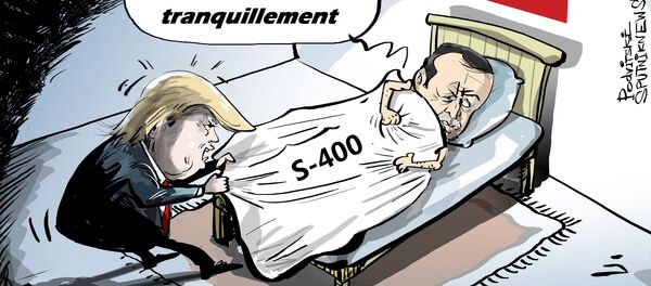 É bem difícil relaxar com EUA pegando no pé - Sputnik Afrique