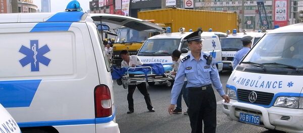 Chinese ambulance, archive photo - Sputnik Afrique