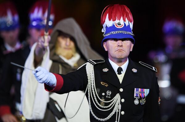 L’Orchestre des Carabiniers du Prince de Monaco à Moscou L’Orchestre des Carabiniers du Prince de Monaco à Moscou - Sputnik Afrique