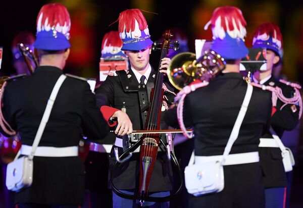 L’Orchestre des Carabiniers du Prince de Monaco à Moscou L’Orchestre des Carabiniers du Prince de Monaco à Moscou - Sputnik Afrique