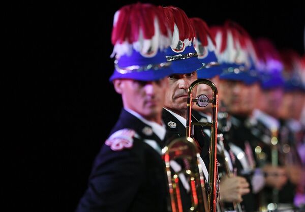 L’Orchestre des Carabiniers du Prince de Monaco à Moscou L’Orchestre des Carabiniers du Prince de Monaco à Moscou - Sputnik Afrique