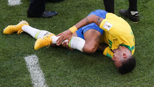 Neymar lors du Mondial 2018 - Sputnik Afrique