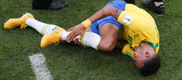 Neymar lors du Mondial 2018 - Sputnik Afrique