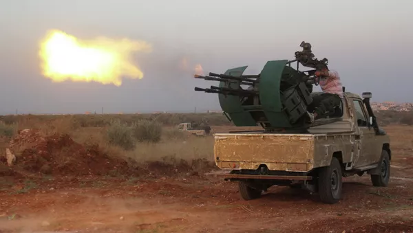 Des radicaux syriens dans le gouvernorat d'Idlib (image d'illustration) - Sputnik Afrique