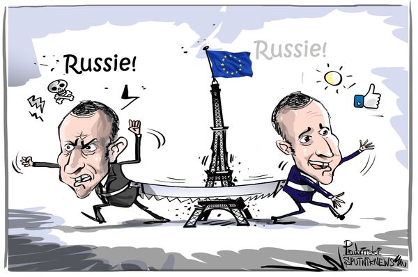 Macron l'Inconstant Macron l'Inconstant - Sputnik Afrique
