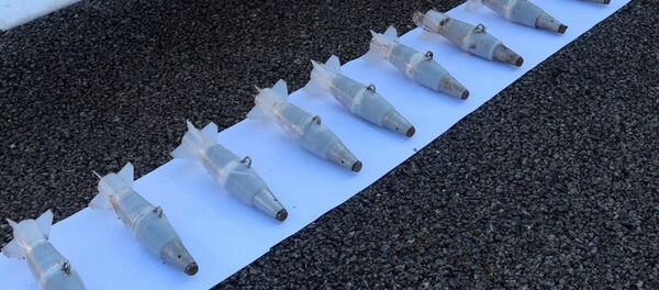 Des munitions d'un drone utilisé pour attaquer un site militaire russe en Syrie - Sputnik Afrique