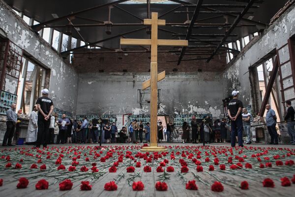 Cérémonies commémoratives à Beslan - septembre 2018 Cérémonies commémoratives à Beslan - septembre 2018 - Sputnik Afrique