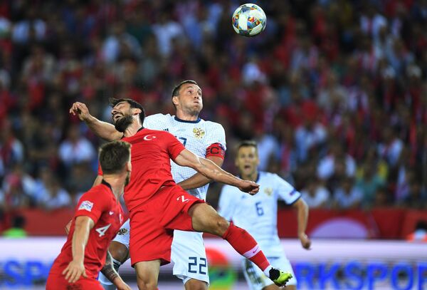 Match de la Ligue des nations opposant la Turquie à la Russie  - Sputnik Afrique