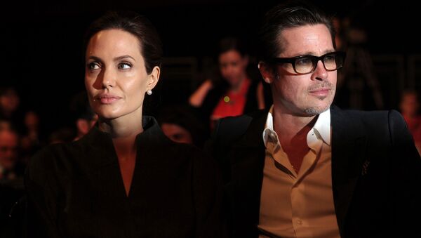 Brad Pitt et Angelina Jolie - Sputnik Afrique