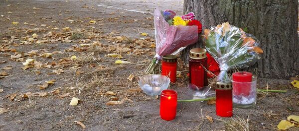 Ort des Todes eines 22-jährigen Deutschen in Köthen - Sputnik Afrique