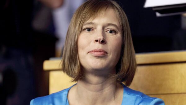 Kersti Kaljulaid, Présidente estonienne - Sputnik Afrique