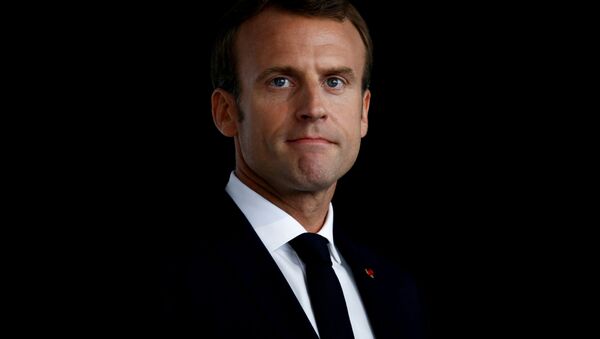 Emmanuel Macron, presidente francés - Sputnik Afrique