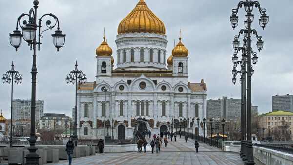 Cathedral of Christ the Savior in Moscow - Sputnik Afrique