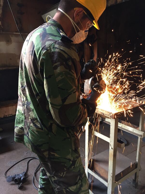 On prépare au sabordage l'ancienne corvette de la marine portugaise Alfonso Ceirquera - Sputnik Afrique