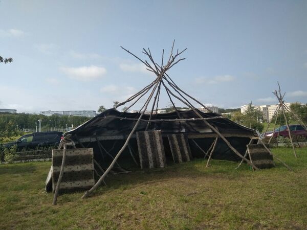 Une exposition présentant la nature, la culture et les réussites des neuf sujets fédéraux faisant partie du district fédéral extrême-oriental russe Une exposition présentant la nature, la culture et les réussites des neuf sujets fédéraux faisant partie du district fédéral extrême-oriental russe - Sputnik Afrique