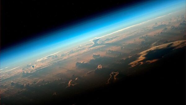 Вид на Землю с борта МКС снятый космонавтом Роскосмоса Олегом Артемьевым - Sputnik Afrique