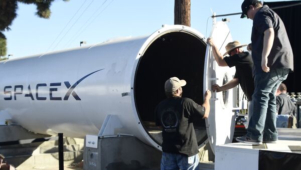 Au concours de capsules Hyperloop organisé par SpaceX - Sputnik Afrique