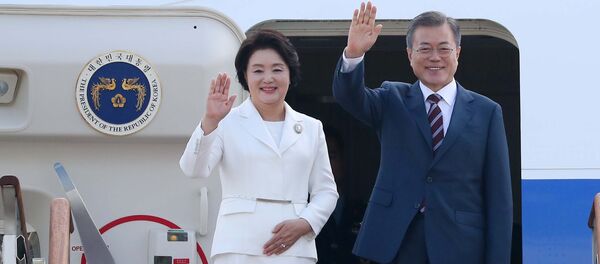 Moon Jae-in à Pyongyang - Sputnik Afrique