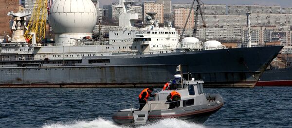 Le navire russe Maréchal Krylov à Vladivostok - Sputnik Afrique