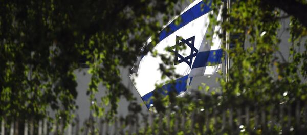 Israels Flagge über der Botschaft in Moskau - Sputnik Afrique