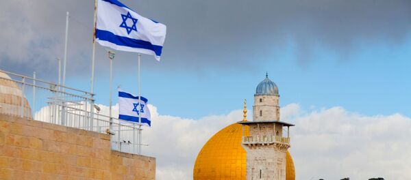 Des drapeaux israéliens à Jérusalem - Sputnik Afrique