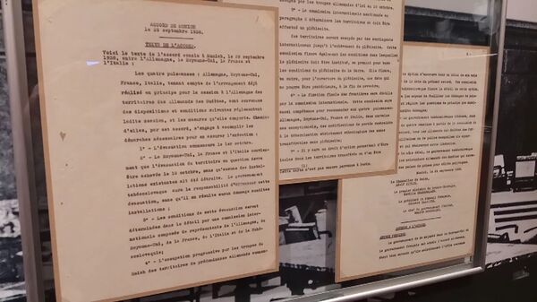 Exposition «Munich 38» à Moscou: «Plan de guerre contre la Tchécoslovaquie»  - Sputnik Afrique