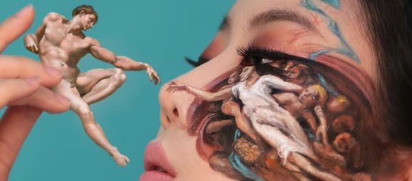 Une belle chimère: une artiste sud-coréenne crée des illusions d’optique sur son corps - Sputnik Afrique