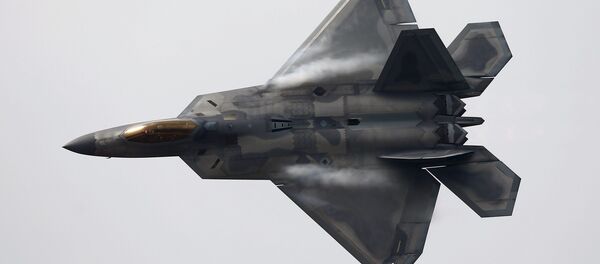 Un F-22 Raptor américain - Sputnik Afrique