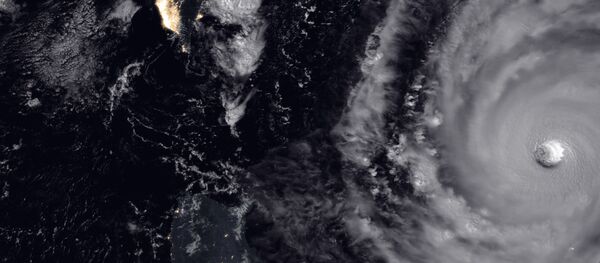 NASA super Typhoon Trami - Sputnik Afrique