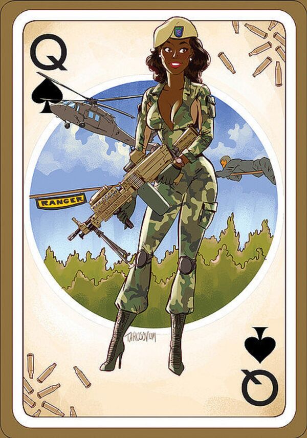 Les soldats américains vont-ils jouer aux cartes «russes»? - Sputnik Afrique