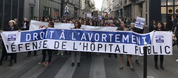 Journée internationale pour le droit à l'avortement, 28 septembre 2018, Paris - Sputnik Afrique