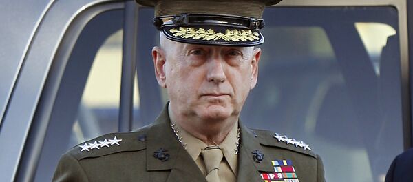 U.S. Marine Corps four-star general James Mattis arrives to address at the pre-trial hearing of Marine Corps Sgt. Frank D. Wuterich at Camp Pendleton, California U.S in a March 22, 2010 file photo - Sputnik Afrique