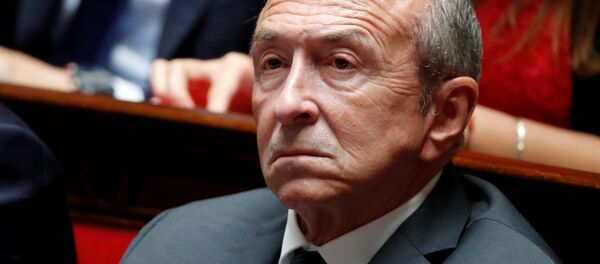 French Interior Minister Gerard Collomb listens to questions to the government session at the National Assembly in Paris, France, September 12, 2018 - Sputnik Afrique